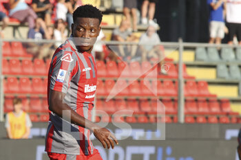 2022-08-27 - David Okereke of US Cremonese during US Cremonese vs Torino FC, 3° Serie A Tim 2022-23 game at Giovanni Zini Stadium in Cremona (CR), Italy, on August 27, 2022. - US CREMONESE VS TORINO FC - ITALIAN SERIE A - SOCCER