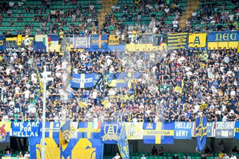 2022-08-28 - Verona supporters - HELLAS VERONA FC VS ATALANTA BC - ITALIAN SERIE A - SOCCER