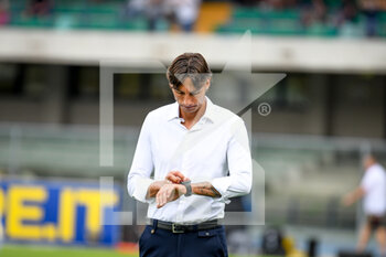 2022-08-28 - Verona's Head Coach Gabriele Cioffi portrait - HELLAS VERONA FC VS ATALANTA BC - ITALIAN SERIE A - SOCCER