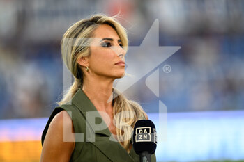 2022-08-26 - Giorgia Rossi Dazn during the Italian Football Championship League A 2022/2023 match between SS Lazio vs Inter - FC Internazionale at the Olimpic Stadium in Rome on 26 August 2022. - SS LAZIO VS INTER - FC INTERNAZIONALE - ITALIAN SERIE A - SOCCER
