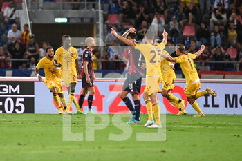 2022-09-01 - Salernitana celebrate Dia goal - BOLOGNA FC VS US SALERNITANA - ITALIAN SERIE A - SOCCER