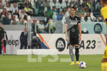 2022-08-31 - Dušan Vlahović (Juventus FC) after kick the ball in goal - JUVENTUS FC VS SPEZIA CALCIO - ITALIAN SERIE A - SOCCER