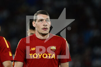 2022-08-30 - Andrea Belotti (AS Roma)  during the Italian Football Championship League A 2022/2023 match between AS Roma vs AC Monza at the Olimpic Stadium in Rome  on 30 August 2022. - AS ROMA VS AC MONZA - ITALIAN SERIE A - SOCCER