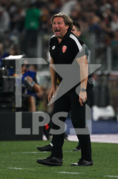 2022-08-30 - Giovanni Stroppa coach of AC Monza  during the Italian Football Championship League A 2022/2023 match between AS Roma vs AC Monza at the Olimpic Stadium in Rome  on 30 August 2022. - AS ROMA VS AC MONZA - ITALIAN SERIE A - SOCCER