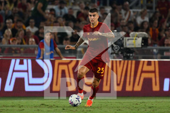 2022-08-30 - Gianluca Mancini (AS Roma) during the Italian Football Championship League A 2022/2023 match between AS Roma vs AC Monza at the Olimpic Stadium in Rome  on 30 August 2022. - AS ROMA VS AC MONZA - ITALIAN SERIE A - SOCCER