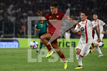 2022-08-30 - Paulo Dybala (AS Roma) during the Italian Football Championship League A 2022/2023 match between AS Roma vs AC Monza at the Olimpic Stadium in Rome  on 30 August 2022. - AS ROMA VS AC MONZA - ITALIAN SERIE A - SOCCER
