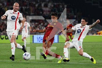 2022-08-30 - Paulo Dybala (AS Roma) goal 1-0 during the Italian Football Championship League A 2022/2023 match between AS Roma vs AC Monza at the Olimpic Stadium in Rome  on 30 August 2022. - AS ROMA VS AC MONZA - ITALIAN SERIE A - SOCCER