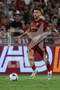 2022-08-30 - Lorenzo Pellegrini (AS Roma) during the Italian Football Championship League A 2022/2023 match between AS Roma vs AC Monza at the Olimpic Stadium in Rome  on 30 August 2022. - AS ROMA VS AC MONZA - ITALIAN SERIE A - SOCCER