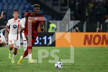 2022-08-30 - Tammy Abraham (AS Roma) during the Italian Football Championship League A 2022/2023 match between AS Roma vs AC Monza at the Olimpic Stadium in Rome  on 30 August 2022. - AS ROMA VS AC MONZA - ITALIAN SERIE A - SOCCER