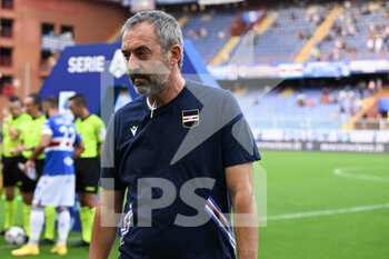 2022-08-31 - Marco Gianpaolo (Sampdoria) head coach - UC SAMPDORIA VS SS LAZIO - ITALIAN SERIE A - SOCCER