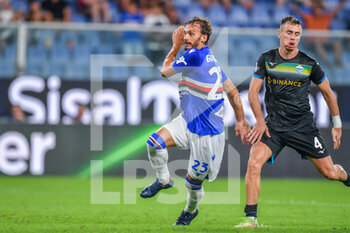 2022-08-31 - Manolo Gabbiadini (Sampdoria) goal 1-1 - UC SAMPDORIA VS SS LAZIO - ITALIAN SERIE A - SOCCER
