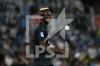 2022-09-03 - Victor Osimhen (SSC Napoli)  during the Italian Football Championship League A 2022/2023 match between SS Lazio vs SSC Napoli at the Olimpic Stadium in Rome on 03 September 2022. - SS LAZIO VS SSC NAPOLI - ITALIAN SERIE A - SOCCER