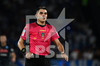 2022-09-03 - Simone Sozza referee during the Italian Football Championship League A 2022/2023 match between SS Lazio vs SSC Napoli at the Olimpic Stadium in Rome on 03 September 2022. - SS LAZIO VS SSC NAPOLI - ITALIAN SERIE A - SOCCER