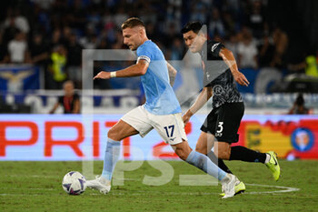 2022-09-03 - Ciro Immobile (SS Lazio) during the Italian Football Championship League A 2022/2023 match between SS Lazio vs SSC Napoli at the Olimpic Stadium in Rome on 03 September 2022. - SS LAZIO VS SSC NAPOLI - ITALIAN SERIE A - SOCCER