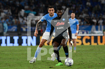 2022-09-03 - Andre’ Anguissa (SSC Napoli)  during the Italian Football Championship League A 2022/2023 match between SS Lazio vs SSC Napoli at the Olimpic Stadium in Rome on 03 September 2022. - SS LAZIO VS SSC NAPOLI - ITALIAN SERIE A - SOCCER