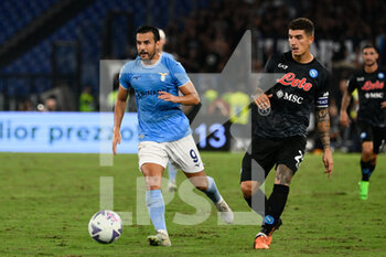 2022-09-03 - Pedro (SS Lazio) during the Italian Football Championship League A 2022/2023 match between SS Lazio vs SSC Napoli at the Olimpic Stadium in Rome on 03 September 2022. - SS LAZIO VS SSC NAPOLI - ITALIAN SERIE A - SOCCER
