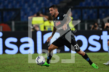 2022-09-03 - Matteo Politano (SSC Napoli)  during the Italian Football Championship League A 2022/2023 match between SS Lazio vs SSC Napoli at the Olimpic Stadium in Rome on 03 September 2022. - SS LAZIO VS SSC NAPOLI - ITALIAN SERIE A - SOCCER