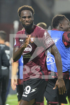 2022-09-05 - Boulaye Dia of US Salernitana Cheers after scoring the goal during the Serie A match between US Salernitana 1919 and FC Empoli  at Stadio Arechi   - US SALERNITANA VS EMPOLI FC - ITALIAN SERIE A - SOCCER