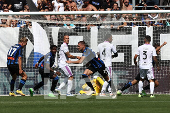 2022-09-11 - Merih Demiral of Atalanta BC scores his team's first goal of the match - ATALANTA BC VS US CREMONESE - ITALIAN SERIE A - SOCCER