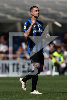 2022-09-11 - Merih Demiral of Atalanta BC celebrates after scoring his side's first goal of the match  - ATALANTA BC VS US CREMONESE - ITALIAN SERIE A - SOCCER