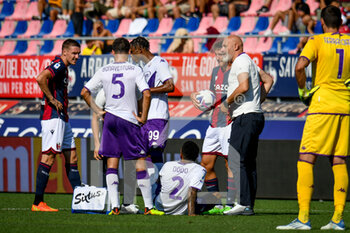 2022-09-11 - Fiorentina's Domilson Cordeiro dos Santos Dodo injury - BOLOGNA FC VS ACF FIORENTINA - ITALIAN SERIE A - SOCCER