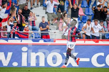 2022-09-11 - Bologna's Musa Barrow celebrates after scoring a goal - BOLOGNA FC VS ACF FIORENTINA - ITALIAN SERIE A - SOCCER