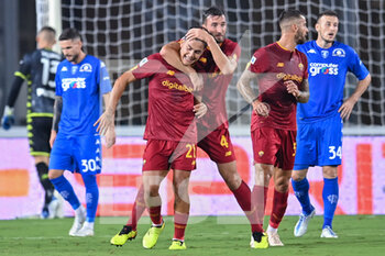 2022-09-12 - Paulo Dybala (AS Roma) celebrates after scoring a goal - EMPOLI FC VS AS ROMA - ITALIAN SERIE A - SOCCER