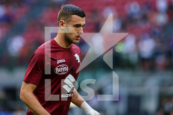 2022-09-10 - Alessandro Buongiorno of Torino FC looks on during the Serie A 2022/23 football match between FC Internazionale and Torino FC at Giuseppe Meazza Stadium, Milan, Italy on September 10, 2022 - INTER - FC INTERNAZIONALE VS TORINO FC - ITALIAN SERIE A - SOCCER