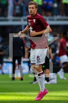2022-09-10 - David Zima of Torino FC warms up during the Serie A 2022/23 football match between FC Internazionale and Torino FC at Giuseppe Meazza Stadium, Milan, Italy on September 10, 2022 - INTER - FC INTERNAZIONALE VS TORINO FC - ITALIAN SERIE A - SOCCER
