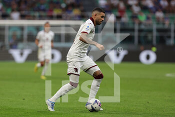 2022-09-10 - Antonio Sanabria of Torino FC in action during the Serie A 2022/23 football match between FC Internazionale and Torino FC at Giuseppe Meazza Stadium, Milan, Italy on September 10, 2022 - INTER - FC INTERNAZIONALE VS TORINO FC - ITALIAN SERIE A - SOCCER