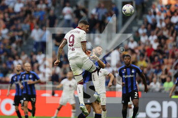 2022-09-10 - Antonio Sanabria of Torino FC in action during the Serie A 2022/23 football match between FC Internazionale and Torino FC at Giuseppe Meazza Stadium, Milan, Italy on September 10, 2022 - INTER - FC INTERNAZIONALE VS TORINO FC - ITALIAN SERIE A - SOCCER