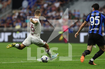 2022-09-10 - Nikola Vlasic of Torino FC in action during the Serie A 2022/23 football match between FC Internazionale and Torino FC at Giuseppe Meazza Stadium, Milan, Italy on September 10, 2022 - INTER - FC INTERNAZIONALE VS TORINO FC - ITALIAN SERIE A - SOCCER