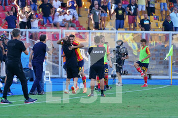 2022-09-11 - Joan Gonzalez (US Lecce) celebrates after scoring a goal - US LECCE VS AC MONZA - ITALIAN SERIE A - SOCCER