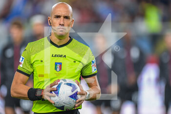 2022-09-10 - The Referee of the match Michael Fabbri to Ravenna - UC SAMPDORIA VS AC MILAN - ITALIAN SERIE A - SOCCER