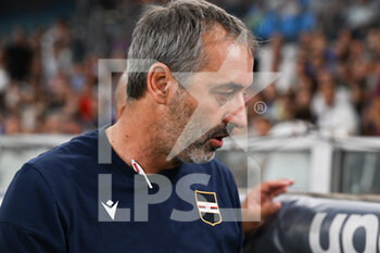 2022-09-10 - Marco Gianpaolo (Sampdoria) head coach - UC SAMPDORIA VS AC MILAN - ITALIAN SERIE A - SOCCER