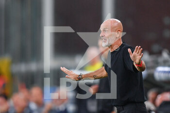 2022-09-10 - Stefano Pioli  (Milan) head coach - UC SAMPDORIA VS AC MILAN - ITALIAN SERIE A - SOCCER