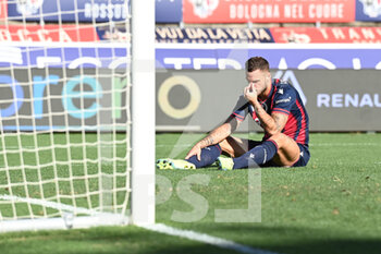 2022-09-17 - Marko Arnautovic (Bologna FC) nose injury - BOLOGNA FC VS EMPOLI FC - ITALIAN SERIE A - SOCCER