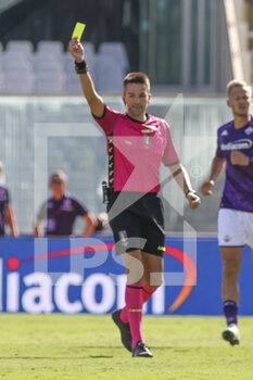 18/09/2022 - The Referee Antonio Rapuano during ACF Fiorentina vs Hellas Verona, 7° Serie A Tim 2022-23 game at Artemio Franchi Stadium in Firenze (FI), Italy, on September 18, 2022. - ACF FIORENTINA VS HELLAS VERONA - SERIE A - CALCIO