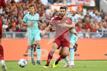 18/09/2022 - Bryan Cristante (AS Roma) during the Italian Football Championship League A 2022/2023 match between AS Roma vs Atalanta BC at the Olimpic Stadium in Rome  on 18 September 2022. - AS ROMA VS ATALANTA BC - SERIE A - CALCIO