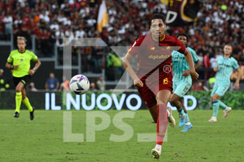 18/09/2022 - Chris Smalling (AS Roma) during the Italian Football Championship League A 2022/2023 match between AS Roma vs Atalanta BC at the Olimpic Stadium in Rome  on 18 September 2022. - AS ROMA VS ATALANTA BC - SERIE A - CALCIO
