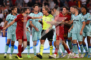 2022-09-18 - Daniele Chiffi during the Italian Football Championship League A 2022/2023 match between AS Roma vs Atalanta BC at the Olimpic Stadium in Rome  on 18 September 2022. - AS ROMA VS ATALANTA BC - ITALIAN SERIE A - SOCCER