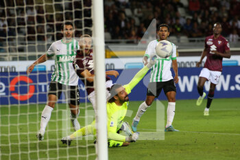 2022-09-17 - The action of the goal of Valentino Lazaro (Torino FC) canceled by VAR - TORINO FC VS US SASSUOLO - ITALIAN SERIE A - SOCCER