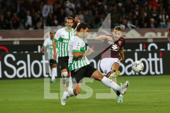 2022-09-17 - Nikola Vlasic (Torino FC) in dangerous action - TORINO FC VS US SASSUOLO - ITALIAN SERIE A - SOCCER