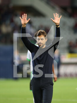 2022-09-17 - Alessio Dionisi (Head Coach Sassuolo) celebrates the victory of the match - TORINO FC VS US SASSUOLO - ITALIAN SERIE A - SOCCER