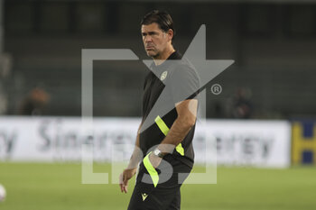 2022-10-03 - Andrea Sottil Head Coach of Udinese FC  before Hellas Verona vs Udinese FC, 8° Serie A Tim 2022-23 game at Marcantonio Bentegodi Stadium in Verona, Italy, on October 03, 2022. - HELLAS VERONA FC VS UDINESE CALCIO - ITALIAN SERIE A - SOCCER