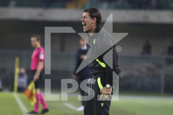 2022-10-03 - Andrea Sottil Head Coach of Udinese FC during Hellas Verona vs Udinese FC, 8° Serie A Tim 2022-23 game at Marcantonio Bentegodi Stadium in Verona, Italy, on October 03, 2022. - HELLAS VERONA FC VS UDINESE CALCIO - ITALIAN SERIE A - SOCCER