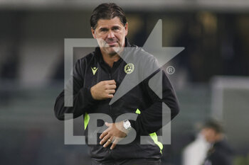 2022-10-03 - Andrea Sottil Head Coach of Udinese FC during Hellas Verona vs Udinese FC, 8° Serie A Tim 2022-23 game at Marcantonio Bentegodi Stadium in Verona, Italy, on October 03, 2022. - HELLAS VERONA FC VS UDINESE CALCIO - ITALIAN SERIE A - SOCCER