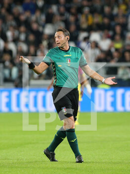 2022-10-02 - Rosario Abisso, referee of the match - JUVENTUS FC VS BOLOGNA FC - ITALIAN SERIE A - SOCCER