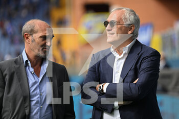 2022-10-02 - Marco Lanna President and Antonio Romei Manager UC Sampdoria - UC SAMPDORIA VS AC MONZA - ITALIAN SERIE A - SOCCER
