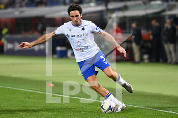 2022-10-08 - Tommaso Augello (Sampdoria) in action - BOLOGNA FC VS UC SAMPDORIA - ITALIAN SERIE A - SOCCER